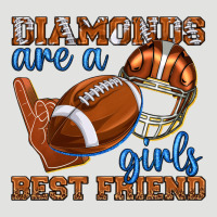 Diamonds Are A Girls Best Friend Football Classic Tee | Teevron