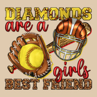 Diamonds Are A Girls Best Friend Softball Classic Tee | Teevron