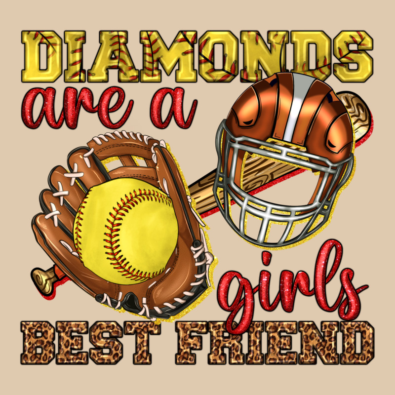 Diamonds Are A Girls Best Friend Softball Classic Tee by texasbilliewilder | Teevron