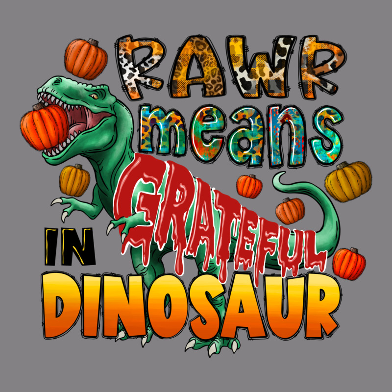 Rawr Means Grateful In Dinosaur Heavyweight Hoodie by CowhideDigitalArt | Teevron