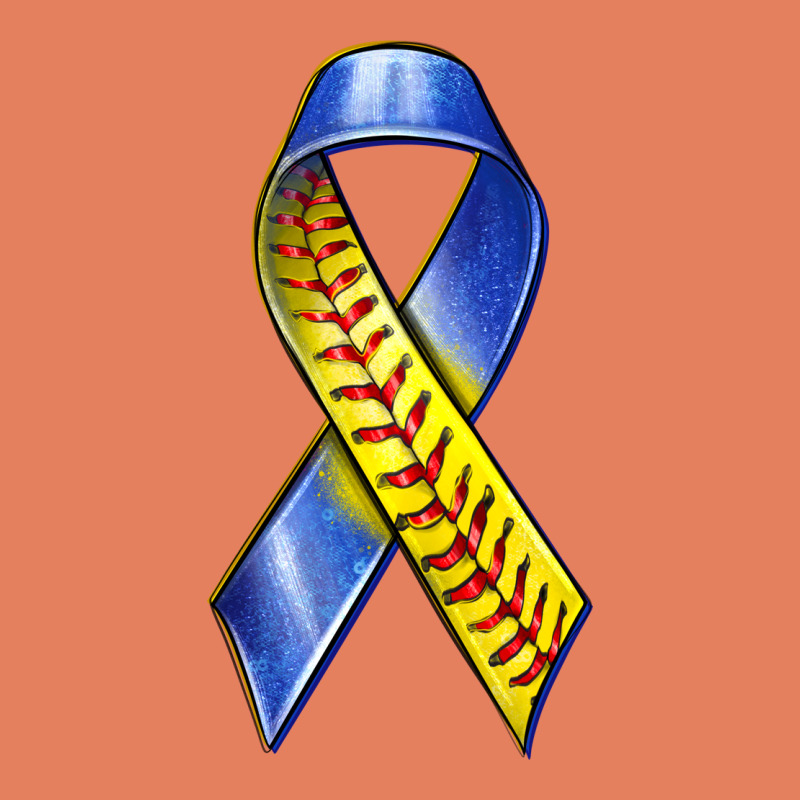 Down Syndrome Ribbon Softball Classic Tee by texasbilliewilder | Teevron