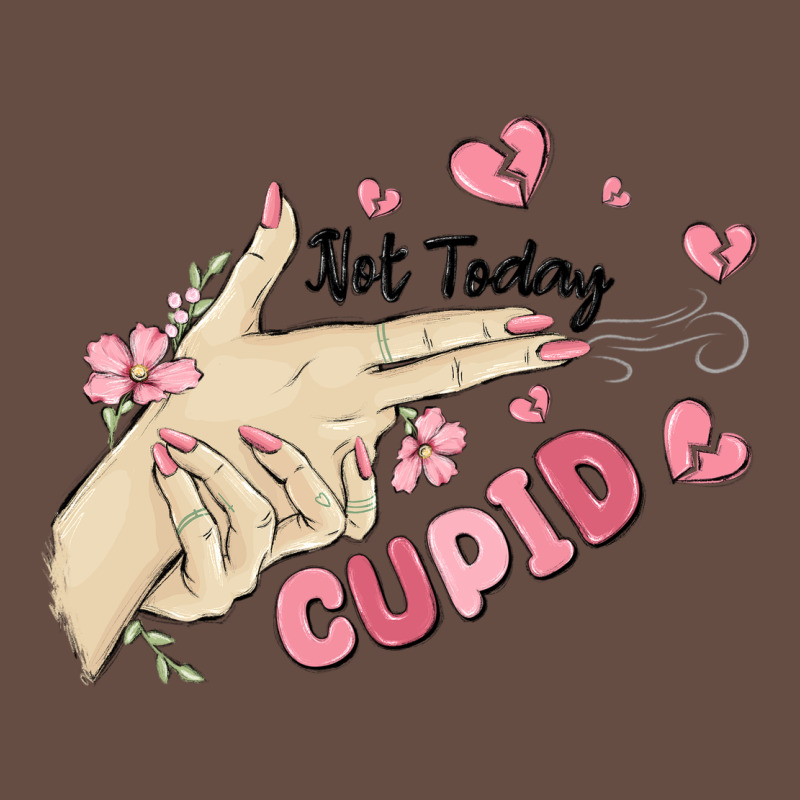 Not Today Cupid Long Sleeve Tee by MaliasSmallBusiness | Teevron
