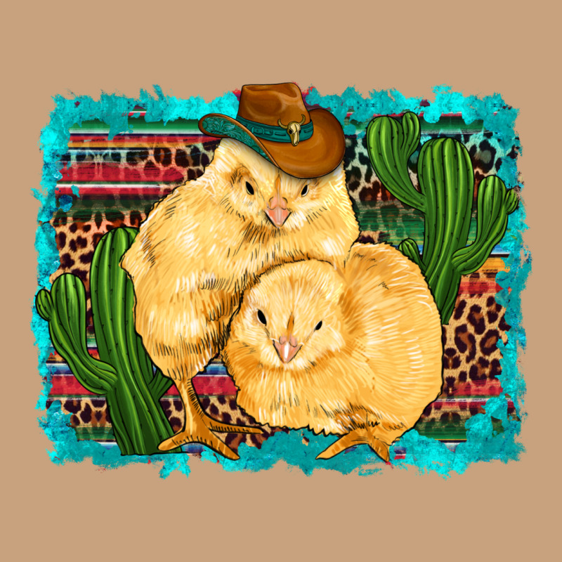 Western Cowboy Chicks Cactus Coop Animals  Leopard Serape Turquoise Vintage Tee by Artiststas | Teevron