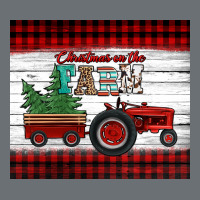 Christmas On The Farm Tractor Premium Hoodie | Teevron