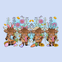 Easter Day Baby Highland Cow Urban Hoodie | Teevron