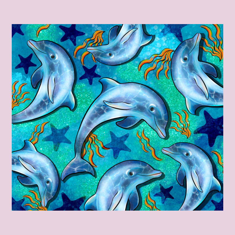 Dolphin Tumbler Classic Tee by BarkalooDesign | Teevron