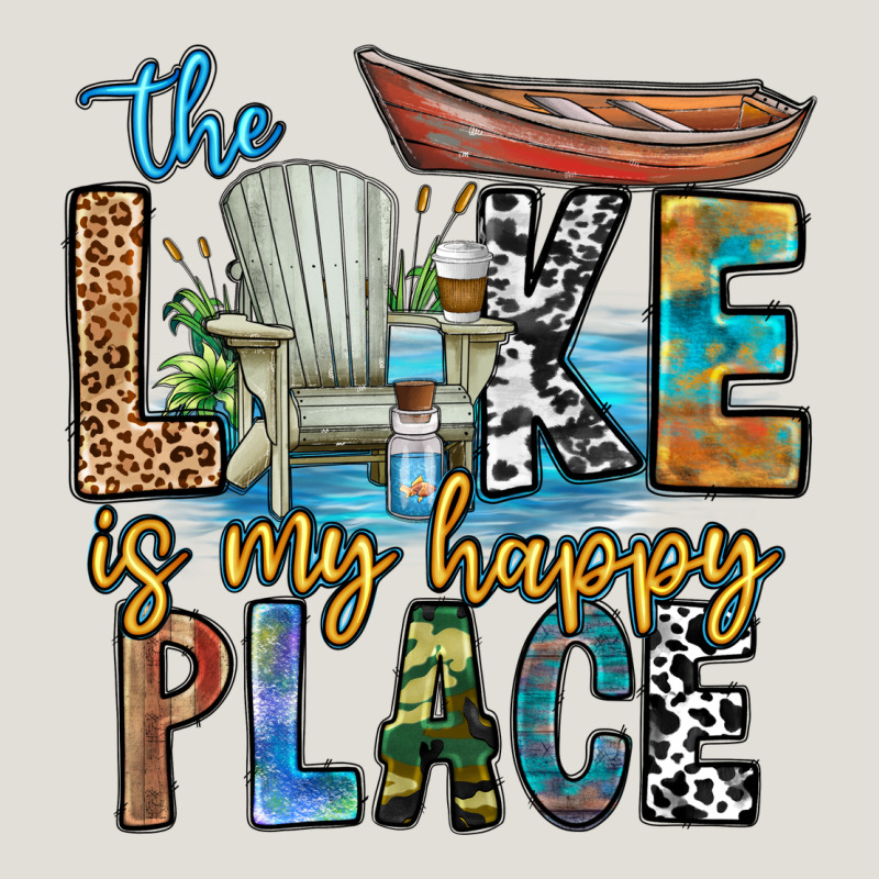 The Lakes My Happy Place Heavy Core Tee by CowhideDigitalArt | Teevron