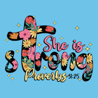 She Is Strong Proverbs 31 25 Premium Sweatshirt | Teevron