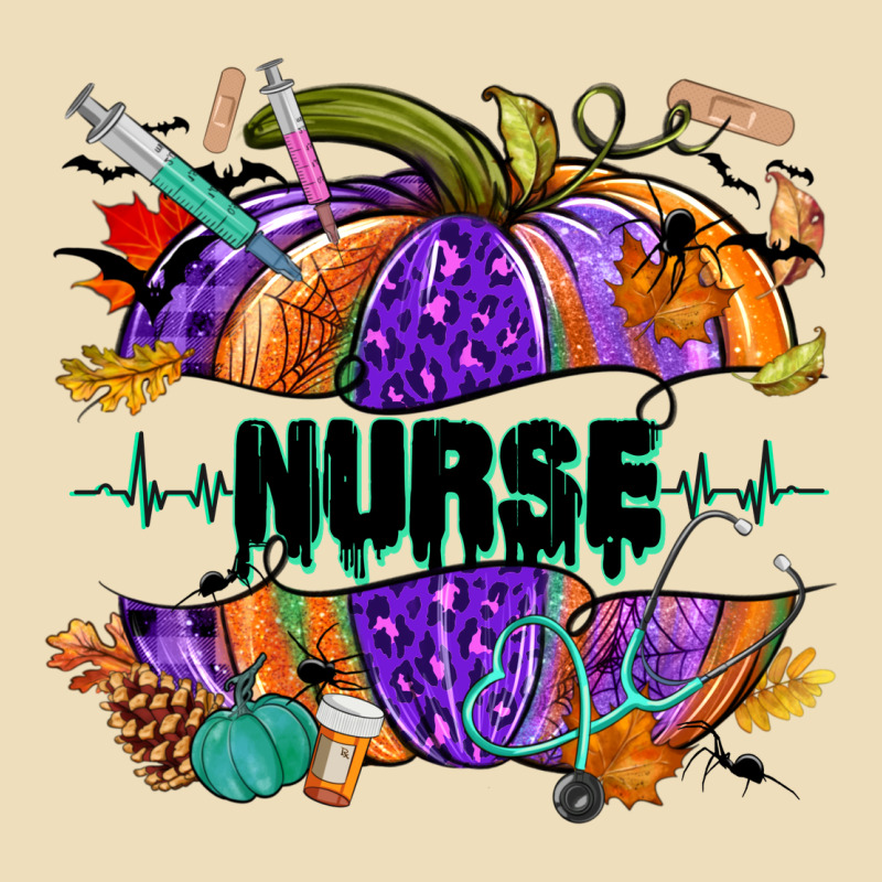 Halloween Nurse Pumpkin Premium Hoodie by NancyCooperArtShop | Teevron