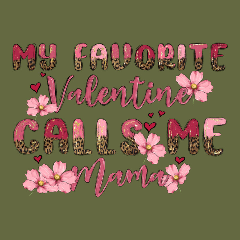 My Favorite Valentine Calls Me Mama Long Sleeve Tee by MaliasSmallBusiness | Teevron