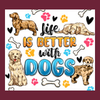 Life Is Better With Dogs Long Sleeve Tee | Teevron