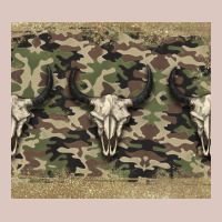 Camouflage Bull Skull Premium Hoodie | Teevron