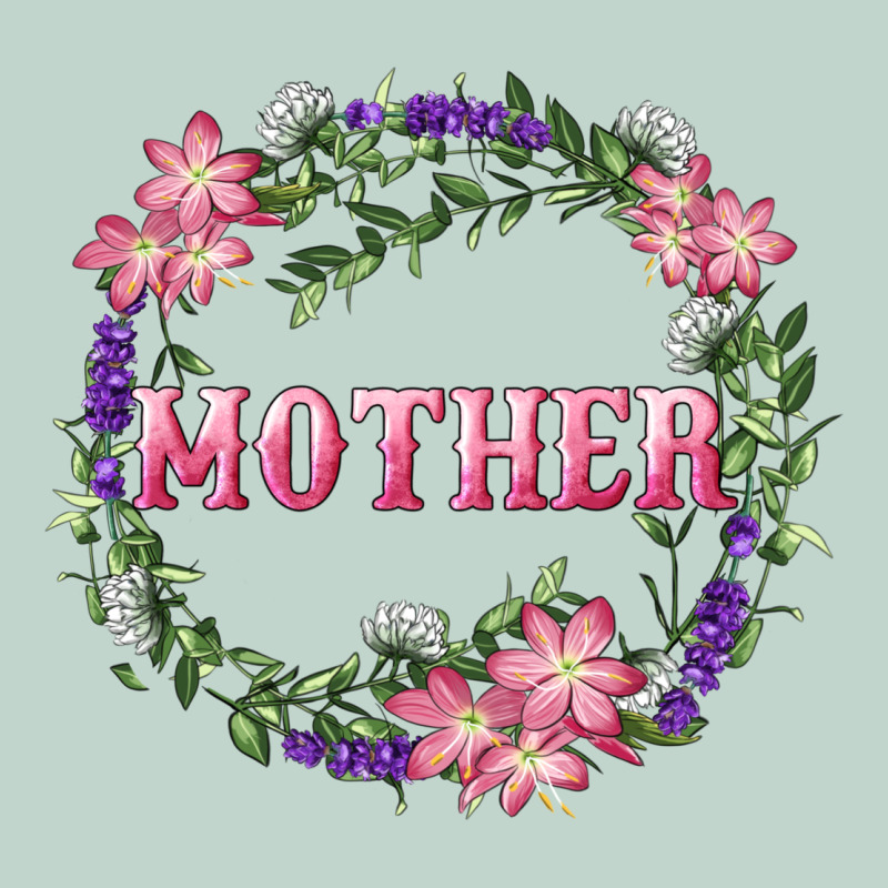 Mother With Floral Wreath Zipper Hoodie by RanaPortraitStore | Teevron