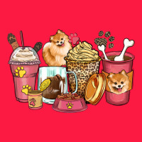 Pomeranian Coffee Cups Zipper Hoodie | Teevron