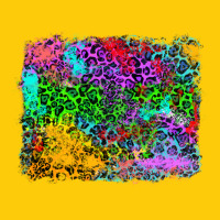 Colorful Leopard Background Premium Hoodie | Teevron