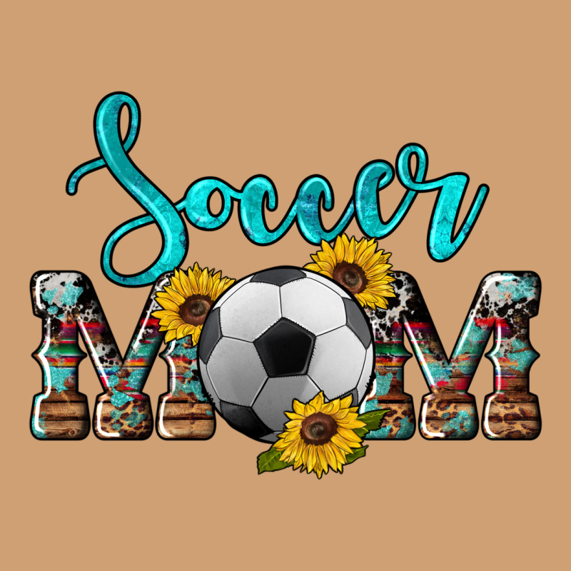 Western Leopard Cowhide Sunflowers  Glitter Mom Soccer Vintage Tee by Artiststas | Teevron