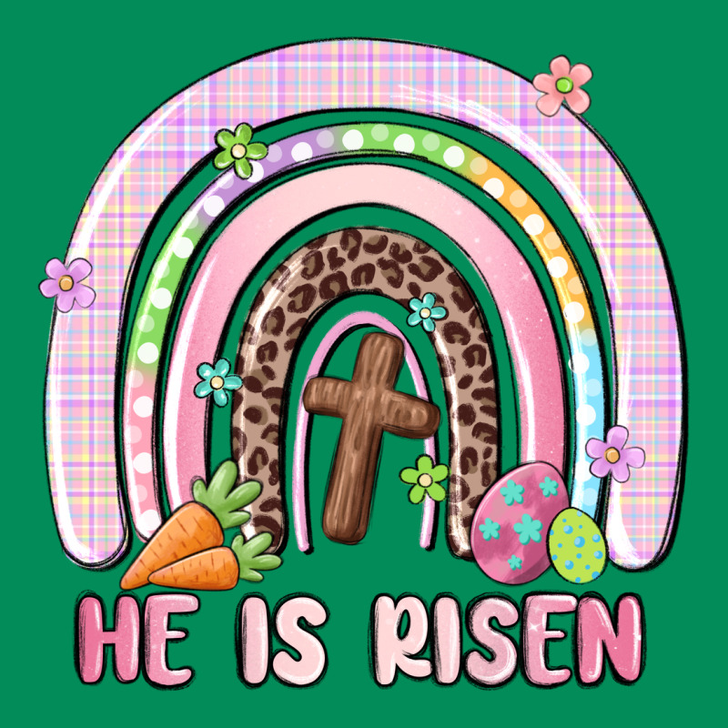 He Is Risen Easter Rainbow Urban Hoodie by MaliasSmallBusiness | Teevron