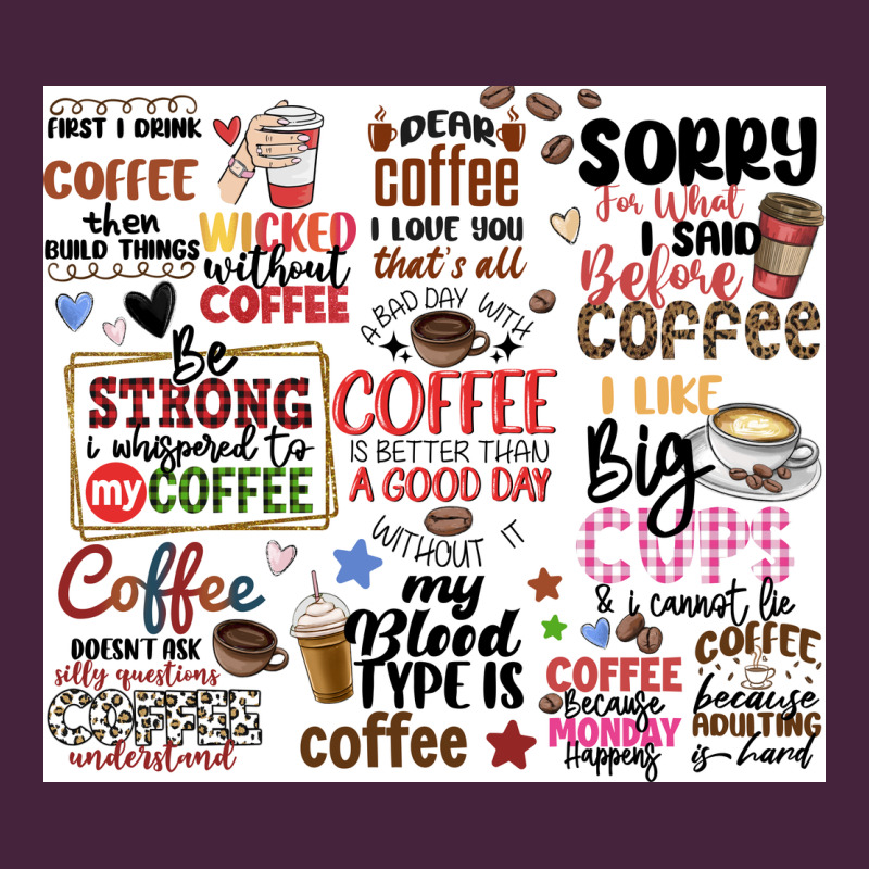 Funny Coffee Quotes Long Sleeve Tee by MaliasSmallBusiness | Teevron