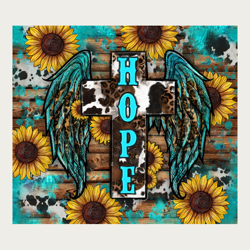 Western Hope Sunflower's Zipper Hoodie by RanaPortraitStore | Teevron