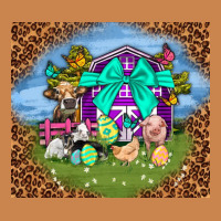 Farm Animal Easter Tumbler Easter Day Heavyweight Hoodie | Teevron