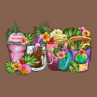Tropical Coffee Cups Zipper Hoodie | Teevron