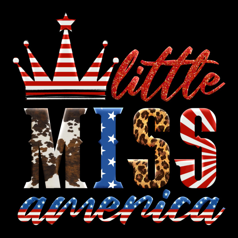 Little Miss America Premium Sweatshirt by HRA Design Shop | Teevron