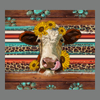 Western Sunflowers Gemstone Heifer Premium Hoodie | Teevron
