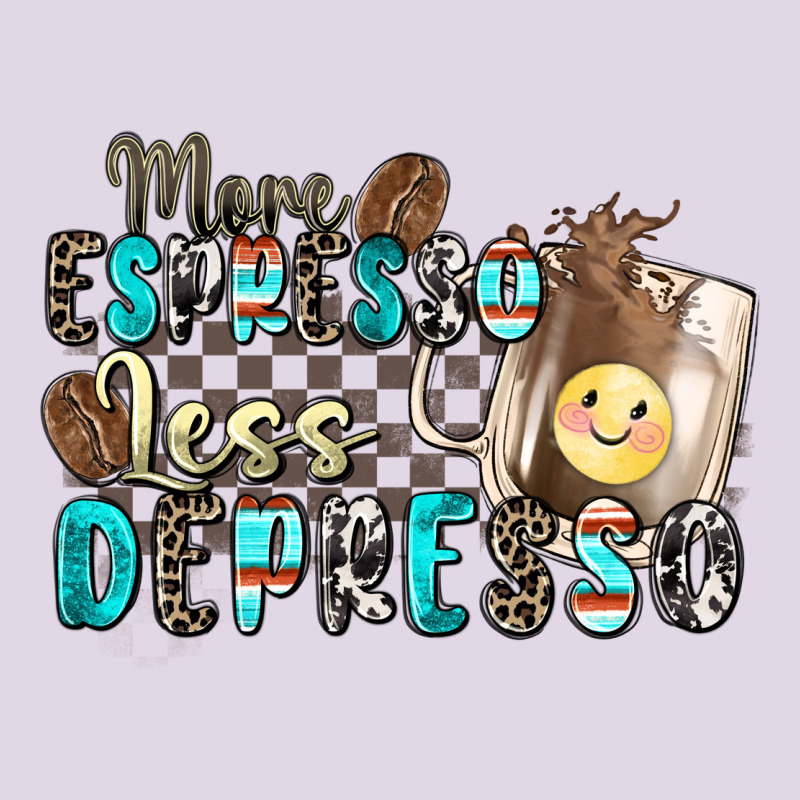 More Espresso Less Depresso Classic Tee by Zillion Design Studio | Teevron