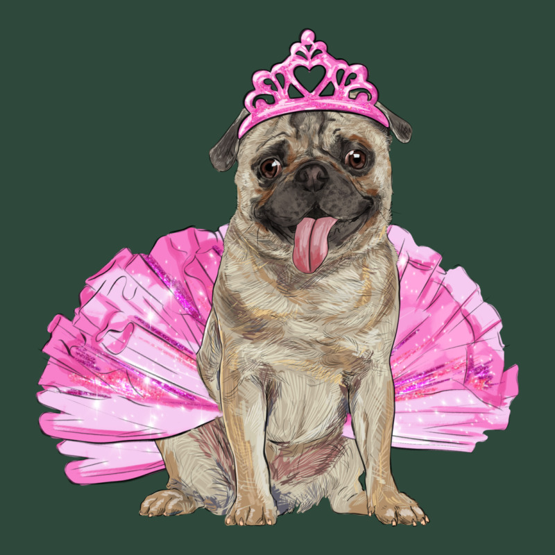 Balerina Pug With Tutu Zipper Hoodie by RanaPortraitStore | Teevron
