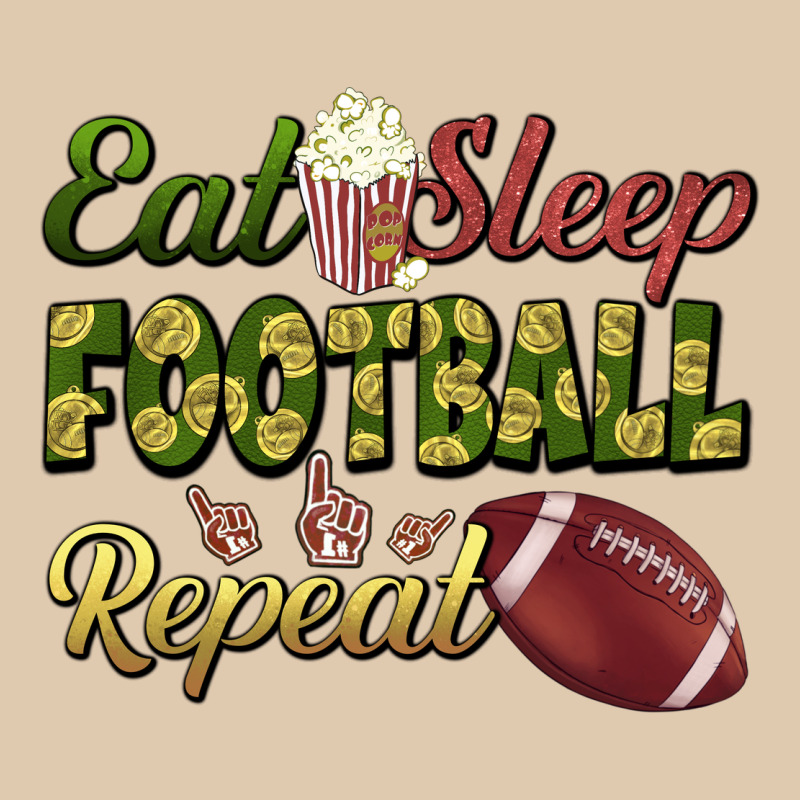 Eat Sleep Football Repeat Classic Tee by BundleAndBundleShop | Teevron