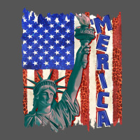 Usa Flag With Statue Of Liberty Zipper Hoodie | Teevron