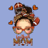 Football Messy Bun Mom Classic Tee | Teevron
