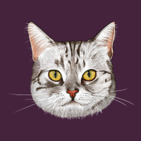 American Shorthair Cat Face Premium Tee | Teevron