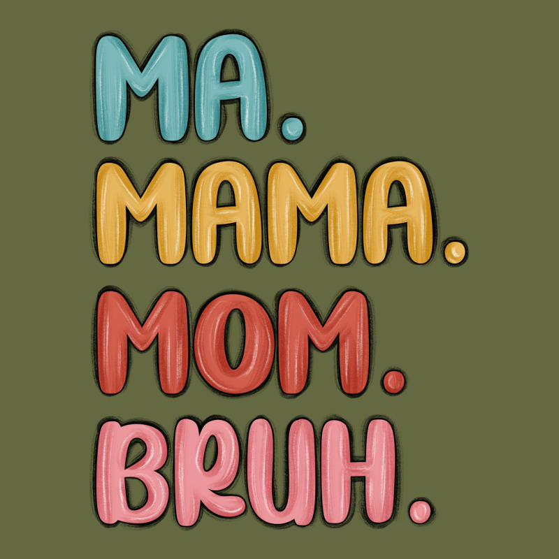 Ma Mama Mom Bruh Long Sleeve Tee by MaliasSmallBusiness | Teevron