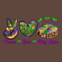 Peace Love King Cake Classic Tee | Teevron