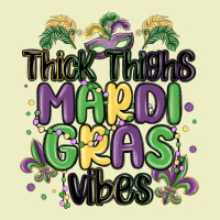 Thick Thighs Mardi Gras Vibes Urban Hoodie | Teevron