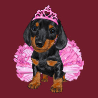 Balerina Dachshund With Tutu Zipper Hoodie | Teevron