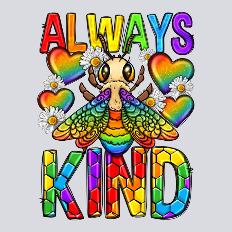 Always Bee Kind Pride Lgbtq Zipper Hoodie by texasbilliewilder | Teevron