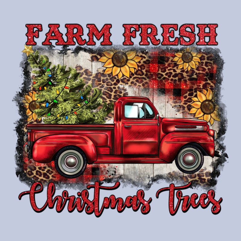 Farm Fresh Christmas Trees Long Sleeve Tee by BarkalooDesign | Teevron