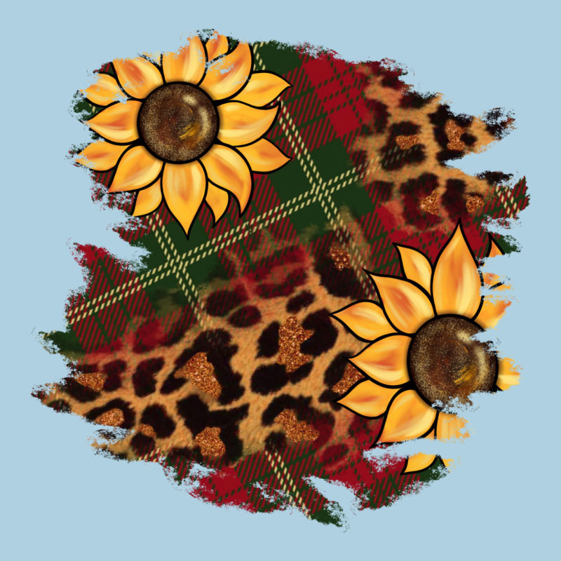 Christmas Leopard Sunflower Premium Hoodie by BarkalooDesign | Teevron