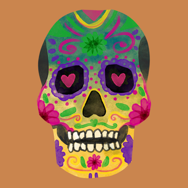Sugar Skull Heavyweight Hoodie by FaDigitalArtStudio | Teevron