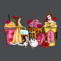 Princess Cartoon Coffee Cups Zipper Hoodie | Teevron
