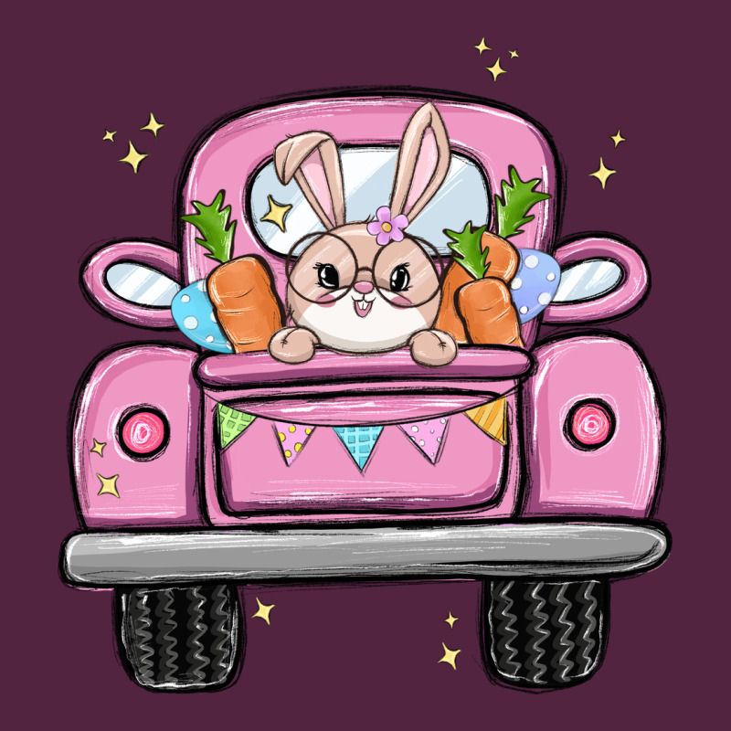 Easter Bunny And Truck Urban Hoodie by MaliasSmallBusiness | Teevron