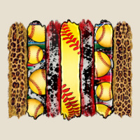 Softball Serape Leopard Cowhide Glitter Brushstrokes Urban Heavy Tee | Teevron