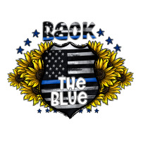 back the blue | Teevron