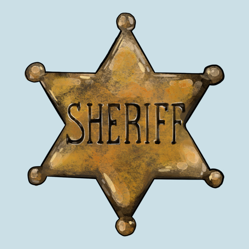 Sheriff Star Ladies Tee by BarkalooDesign | Teevron