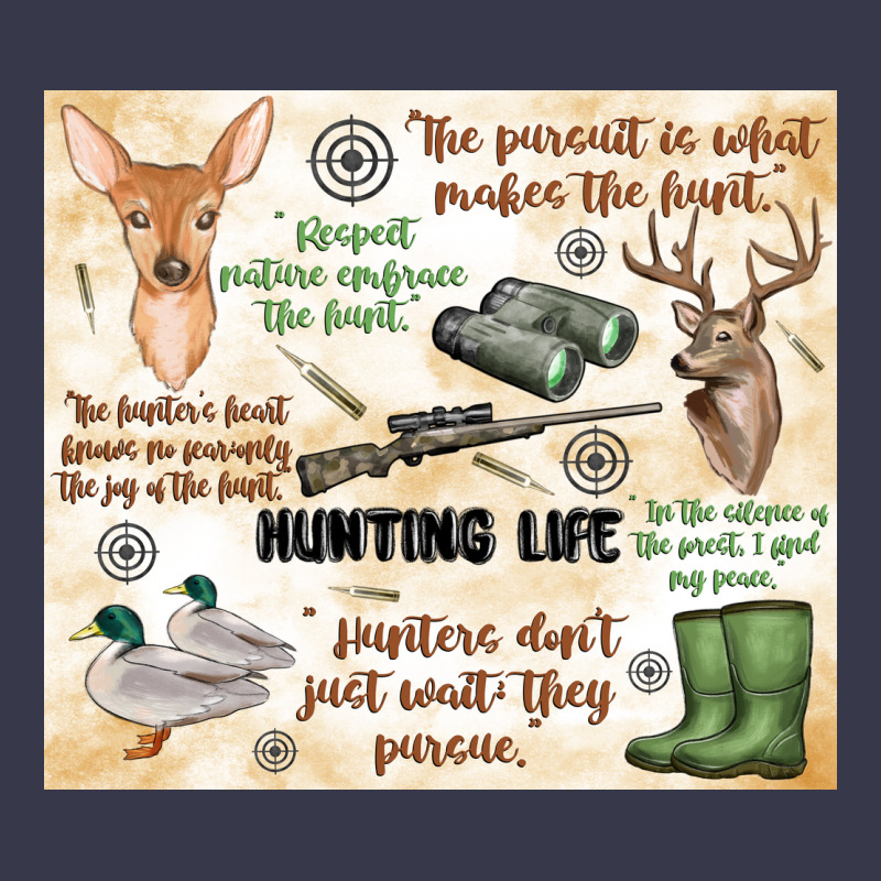 Hunting Life Long Sleeve Tee by MaliasSmallBusiness | Teevron
