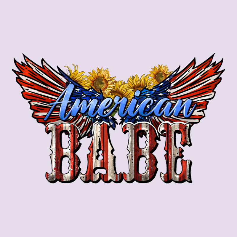American Babe With Sunflowers Premium Hoodie by LillyAllenDesigns | Teevron