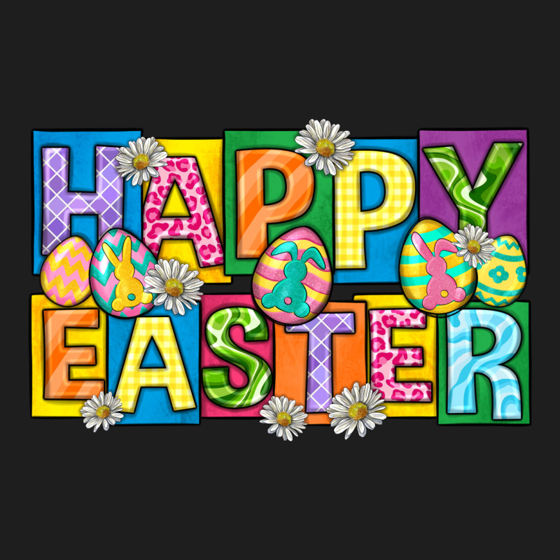 Happy Easter With Eggs Heavyweight Hoodie by Neo Western | Teevron