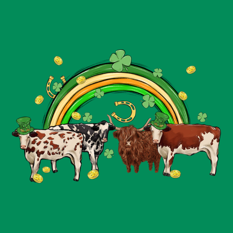 Cow St Patrick Days Urban Hoodie by MaliasSmallBusiness | Teevron